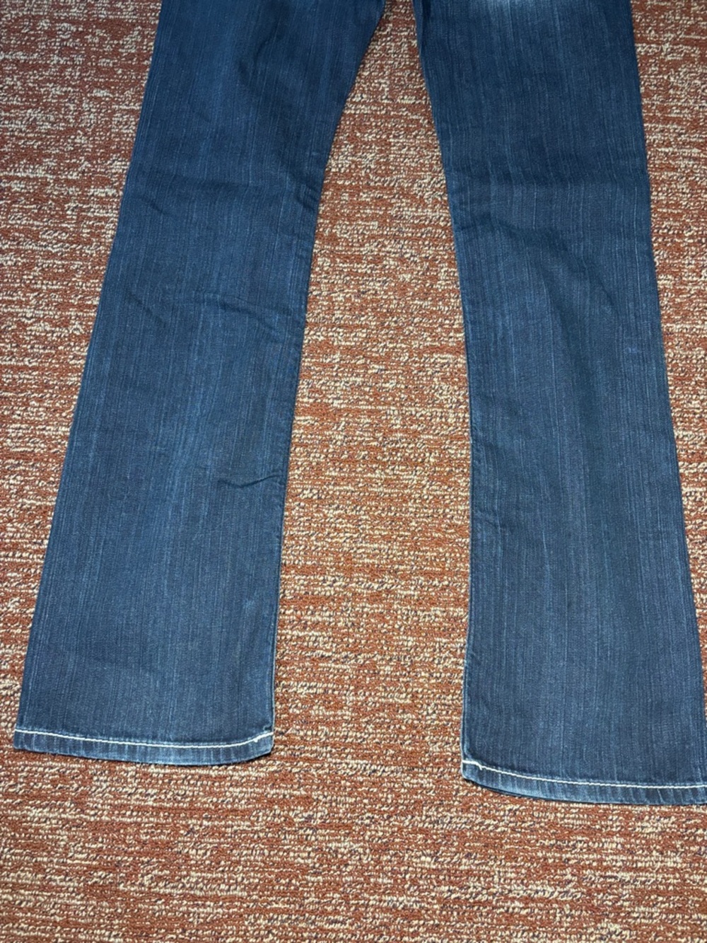 Vintage Y2K Buckle BKE Stella boot dark wash low rise stretch denim women’s 28 - Picture 5 of 13